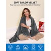 Heated Shawl Blanket Battery Operated, Portable Electric Heated Poncho Shawl