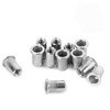 KINJOEK 100 PCS 1/4-20 Rivet Nuts, 304 Stainless Steel Threaded