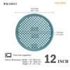 CHEFMADE Pizza Pan,12-Inch with Holes Non-Stick Pizza Crisper Pan Bakeware