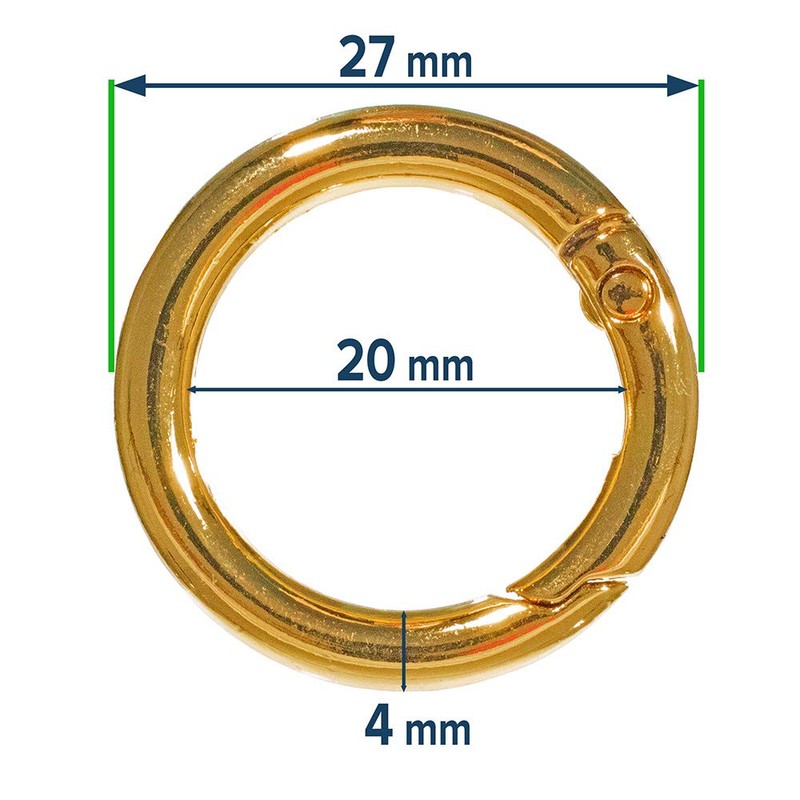 Paracord Planet Spring Gate O-Rings – 3/4 Inch and 1