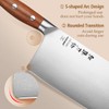 HEZHEN Cleaver Knife 7.1 inch, German 1.4116 Steel & Ergonomic