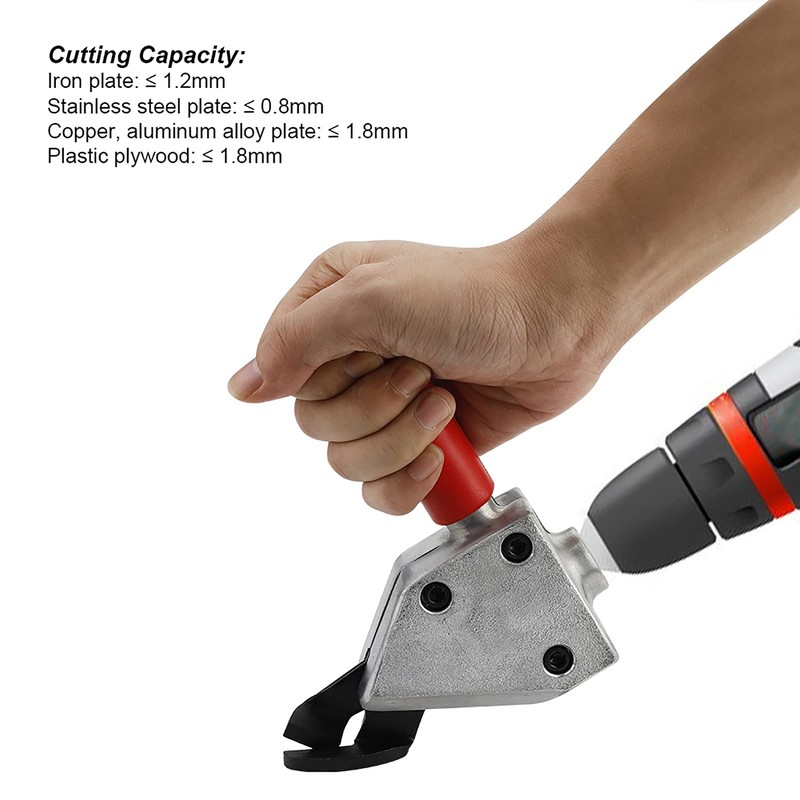 QANYEGN Electric Metal Sheet Cutter, Metal Cutting Tools, Steel Iron
