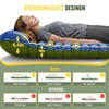 Double Sleeping Pad - Ultralight Sleeping Mat with Built-in Foot