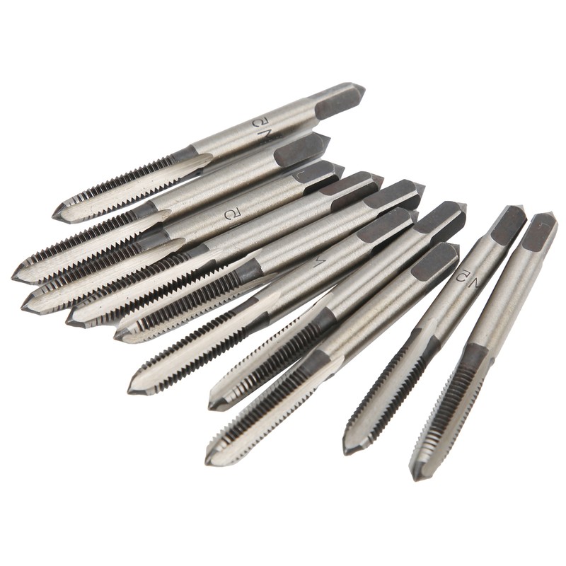 Screw Thread Tap Drill Manual Straight Flute Carbon Steel Industrial