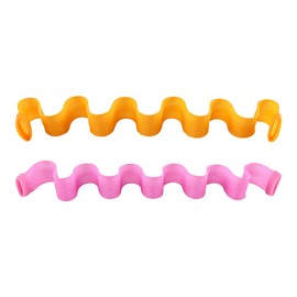 Nicear 24pcs 45cm Curlers Wave Maker Wave Generator Heatless Curlers Styling Kit with Styling Hook for Women Girls Healthy DIY Hairstyles
