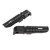 Motorcycle Foot Pegs, Aluminum Alloy Anodizing Rear Passenger Footpegs Footrests