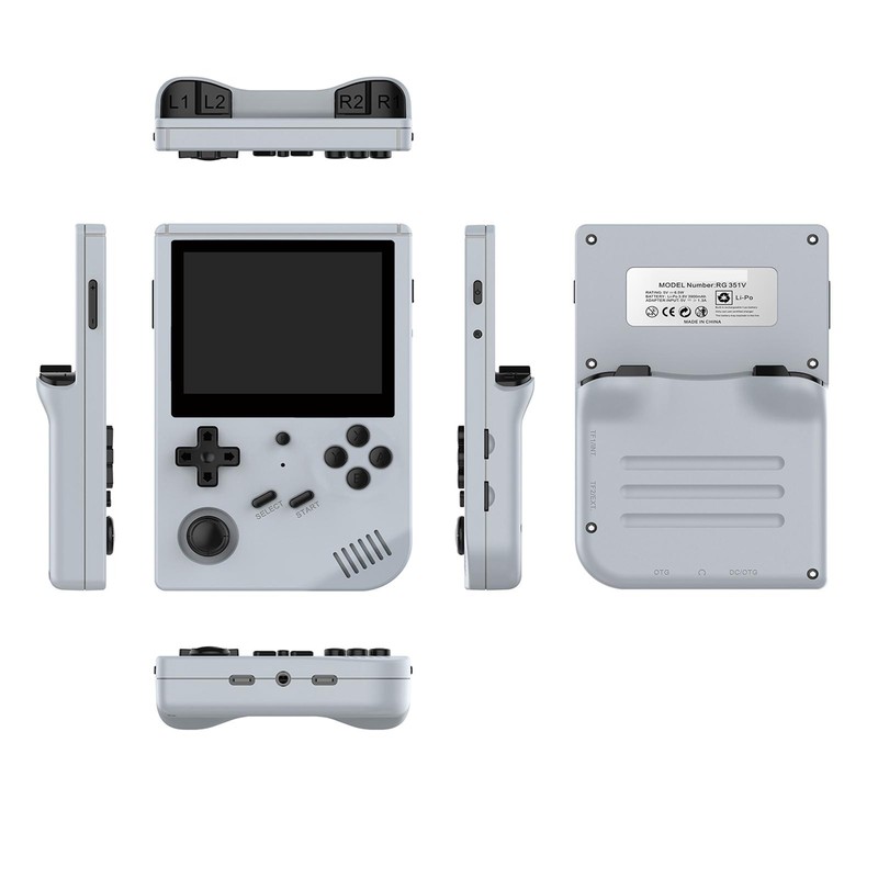 RG351V Handheld Game Console Open Source System RK3326 Chip Retro