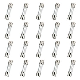 HUAREW T3.15AL250V 20 Pcs 5x20mm slow blow glass fuse 3.15A 250V 0.2 x 0.78 inch time delay fuse