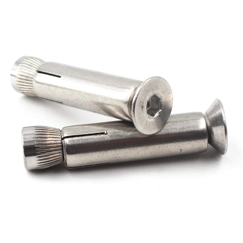 M8*60 304 Stainless Steel Internal Hex Expansion Bolt Set of
