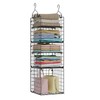 X-cosrack Hanging Closet Organizer and Storage - 5-Tier Closet Storage