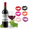 Vogast Wine Glass Markers Set of 18 Lips Beard Silicone