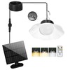 Solar Lights for Outdoors, 5 m Cable Solar Pendant Lights