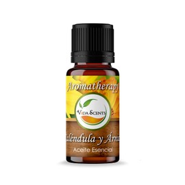 VIDA SCENTS | Aceite Esencial De 10ml 100% Puro Y Natural | Caléndula y Arnica