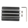 Angoily Aluminum Vertical Laptop Stand Desktop Holder for Laptops and