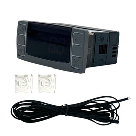 XR03CX-4N0F1 Digital Temperature Controller, 120V Thermostat Controller with Temperature Sensor Probes for Refrigerator Freezer Replace XR03CX, W0302186, XR03CX-4N1C0