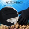 PAWHITS Wetsuit Gloves, 3mm Neoprene Gloves with Adjustable Straps, 5-Finger