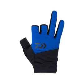 DAIWA Windproof Gloves 3 Cut 22DG-8922W Blue XL Fishing