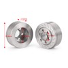 RCLions 4pcs RC Wheel Weight Block 85g Stainless Steel Counterweight
