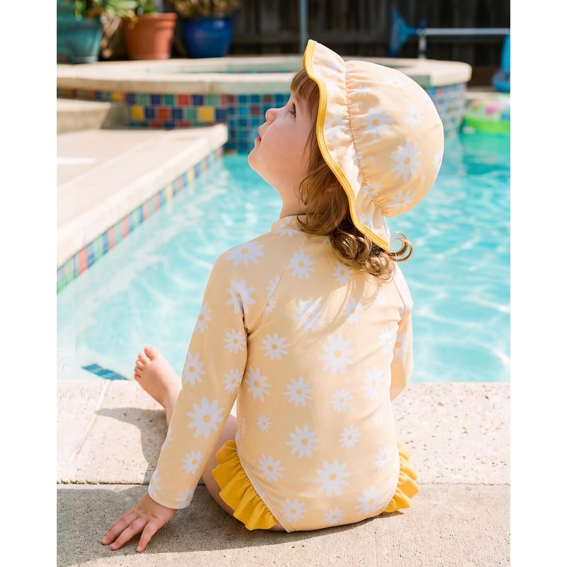 WYTbaby Abbigliamento UV per Bambini, a Maniche Lunghe, Costume da