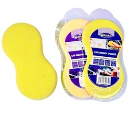 Large Car Cleaning Sponge-Jumbo Sponge Wash Car Sponges Pack of 3 Suitable For Wheels, Windscreen & Bodywork