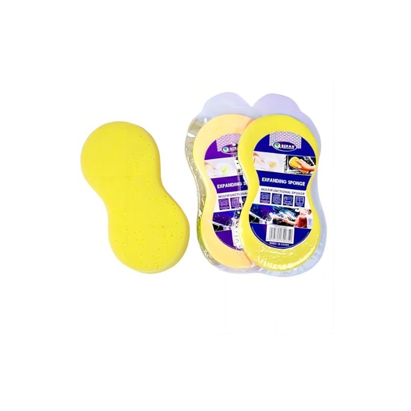 Large Car Cleaning Sponge-Jumbo Sponge Wash Car Sponges Pack of