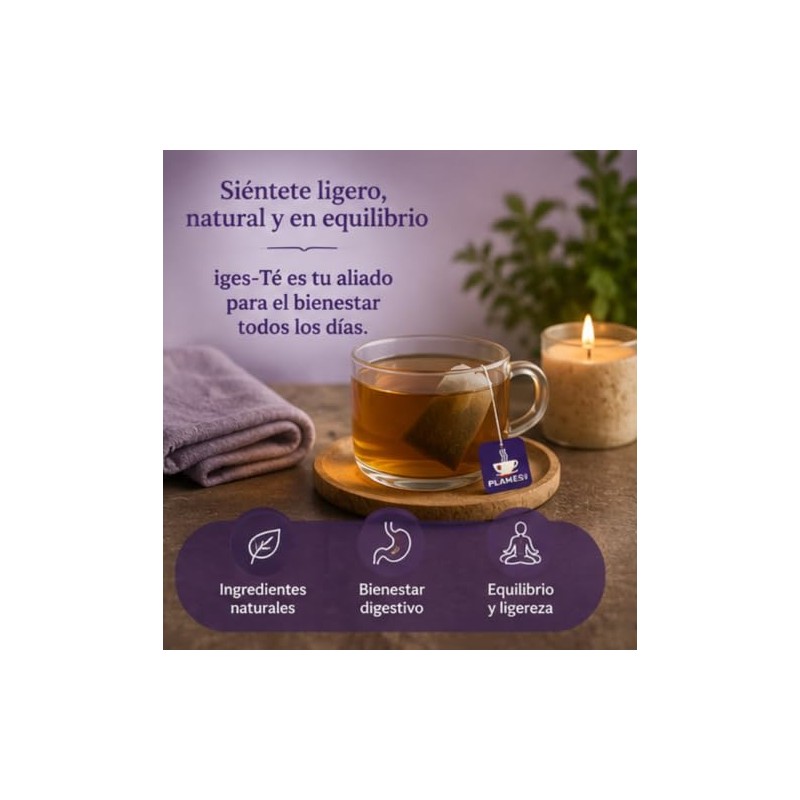 Plamesi Diges Digestivo Infusion Herbal Natural Cafeina Cajas Sobres Menta