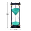 Large Hourglass Timer 60 Minute, Decorative Hexagon Frame Sandglass with