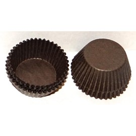 No. 5 Peanut Butter Paper Brown candy cups 1 1/4" diameter, 3/4" wall Qty. 1,000