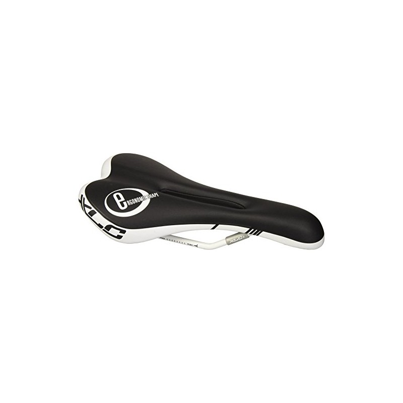 XLC MTB ATB Sport Sa S05 Bike Saddle – Black/White,