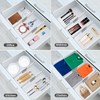 SPEREELER 5 Pack 6" High Adjustable Drawer Dividers for Clothes,Expandable