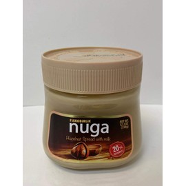 Fiskobirlik Nuga Hazelnut Spread with Milk 350 gr Made in Turkey