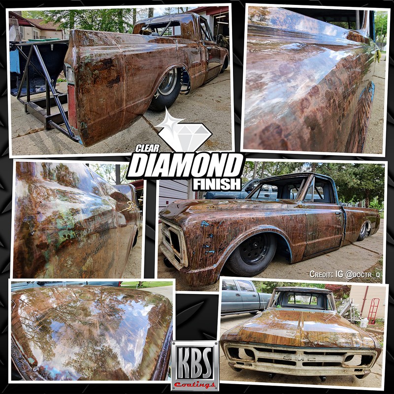 KBS Coatings 8404 DiamondFinish Watercolor Clear Coat - 1 Quart,