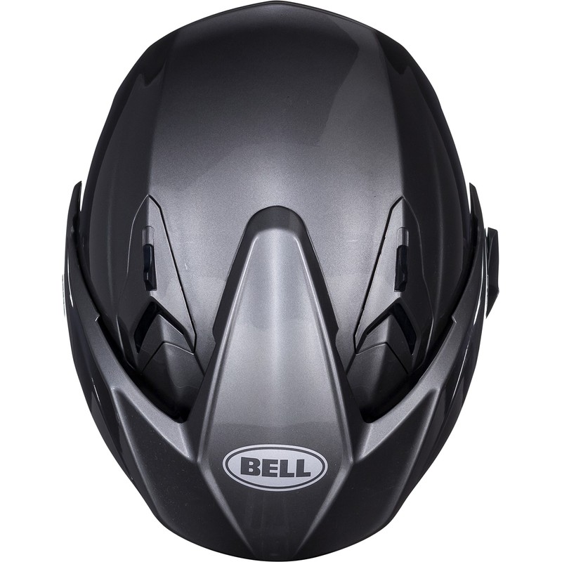 Bell Mag-9 Open Face Motorcycle Helmet (Solid Gloss Titanium, XX-Large)