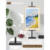Baemin Weighted Base Tabletop Easel (Metal Easels for Display) (29"