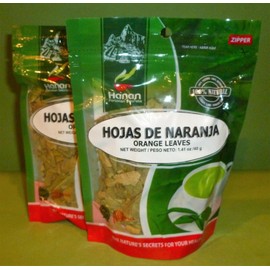 Hanan Hojas de Naranja  (Orange Leaves) 2 Bags