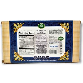 Belevini Tasty and Healthy Belyov Pastila with Blackcurrant, Handmade, Made from Baked Apples, No Sugar Added, Gluten-free, Pack of 2