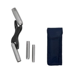 Brick Jointing Tools with Storage Pouch, 4 Sizes Interchangeable Brick Jointer, Masonry Barrel Seamer for Construction