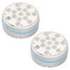 2PCS Submersible Pool Light with Remote Control Magnetic Suction Cup
