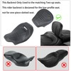 FOVPLUE Rider Backrest, Adjustable Driver Backrest Pad Kit fits for