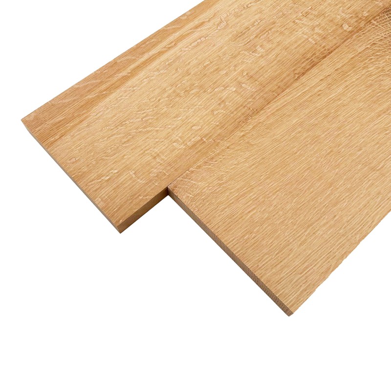 Barrington Hardwoods' Quarter Sawn White Oak Lumber Board - 3/4"