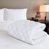 Utopia Bedding Quilted Fitted Mattress Pad, King Size, Elastic Fitted