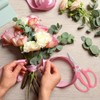 Oviovky 2Pcs Garden Scissors, Stainless Steel Pruning Shears with Pointed