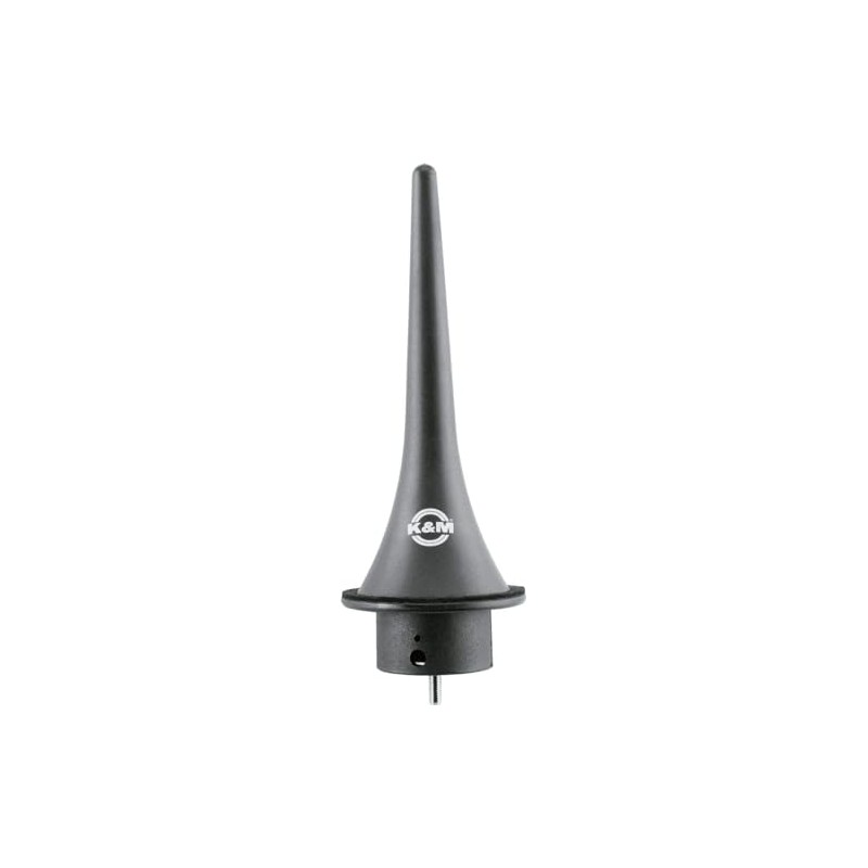 K&M 15224 Klarinettenkegel Schwarz Kunststoff - Kegel mit Filzring -