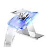Bathroom Sink Faucet Waterfall Glass Spout LED Light 3 Colors