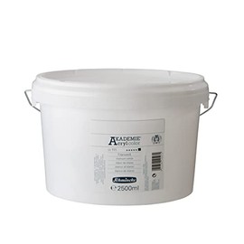 Schmincke AKADEMIE® Acryl color, titanium white (111), opaque, extremely light fast, 2500ml