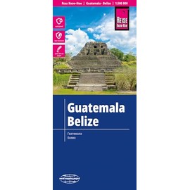 Reise Know-How Landkarte Guatemala, Belize (1:500.000): reiß- und wasserfest (world mapping project)