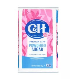 C&H Premium Cane Powdered Sugar 2 lb