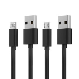 PowerHOOD 2Pack 6FT Micro USB Cable Compatible with Blink XT / XT2, Blink Indoor (3rd Gen), Blink Mini Pan-Tilt Cameras System Indoor/Outdoor Charging Micro Cable Power Charger Cord