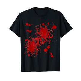 Fake Blood Splatter T-Shirt T-Shirt