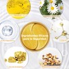 Parches para Ojos 24k Oro, 60 Pares Ojeras Patches Hidrogel